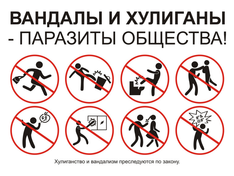 Противодействие вандализму.